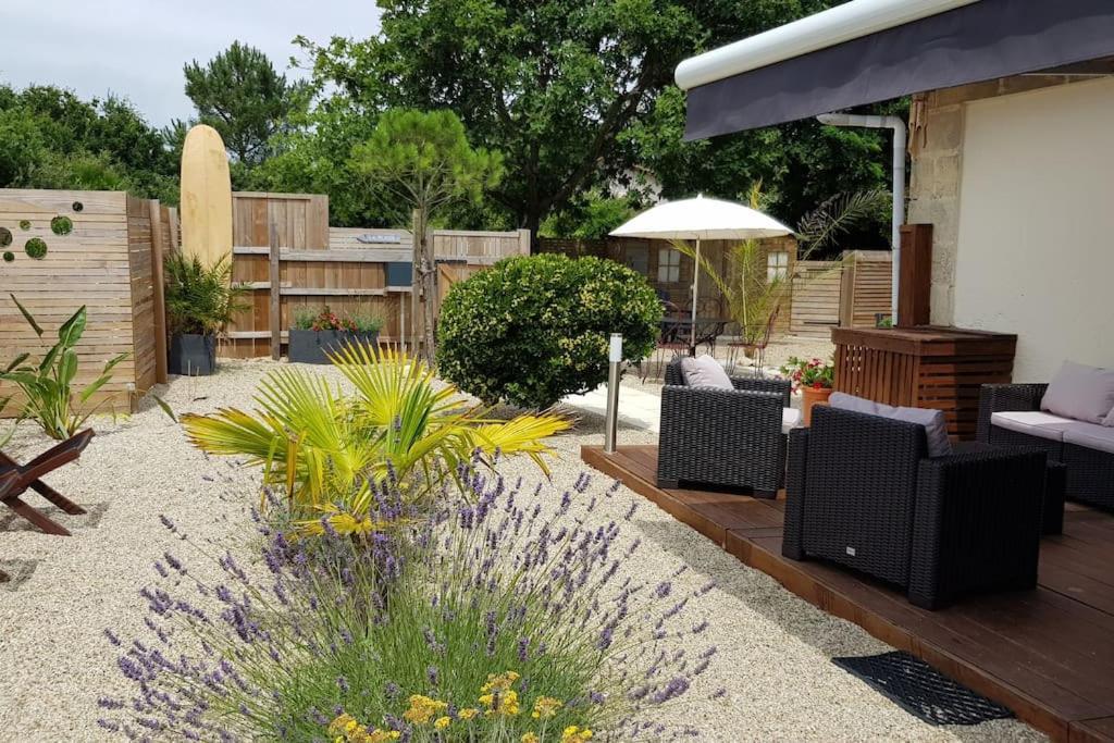 Le Chai De L'Ocean -Maison Plage A 300M - Jardin Terrasse ซูลัก-โซร์-แมร์ ภายนอก รูปภาพ